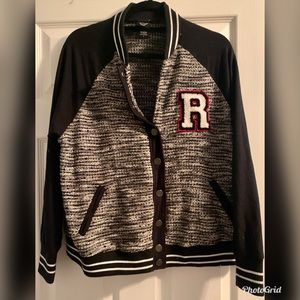 Rebel Wilson x Torrid varsity jacket